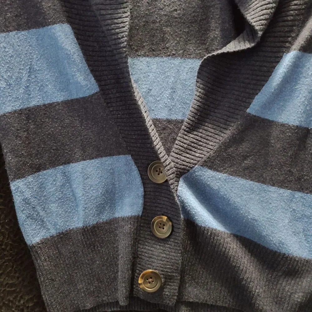 Abercrombie & Fitch Womens Sweater Multicolor Size S Cotton Blend Long Sleeve
